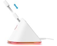 Deltaco GAM-044-W-RGB Białe - 1092888 - zdjęcie 3